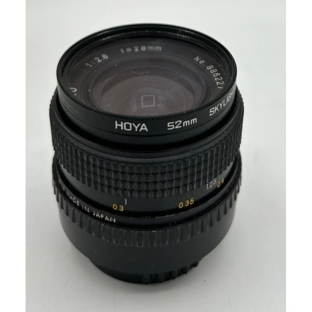 Star D Wide Angle Lens Multi Coated 28mm F2.8‎ Black